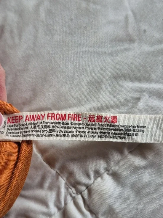 Free People Nantucket Toasted Coconut Teddy Fleece Pullover S.XS - Picture 10 of 11